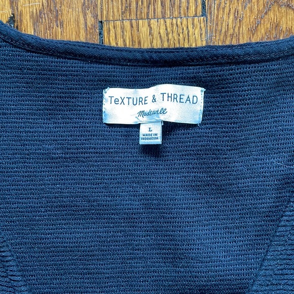 Madewell Texture & Thread knit top - Picture 2 of 3